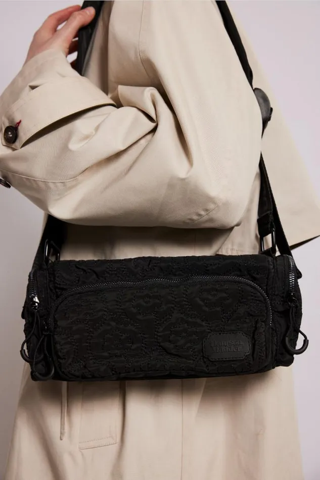 Women Damson Madder Bags Cross Body Quilted Pocket Bag
