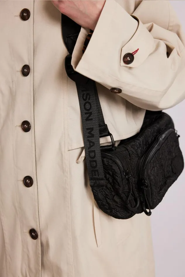 Women Damson Madder Bags Cross Body Quilted Pocket Bag