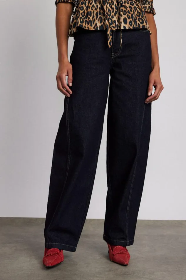 Women Damson Madder Bottoms Dion Jean 8211 Dark Indigo