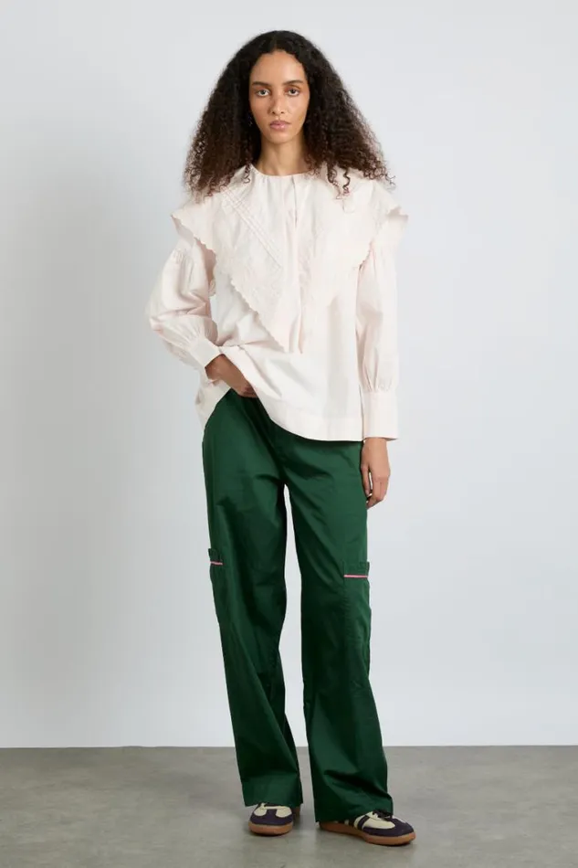 Women Damson Madder Bottoms Harrison Trousers 8211 Green