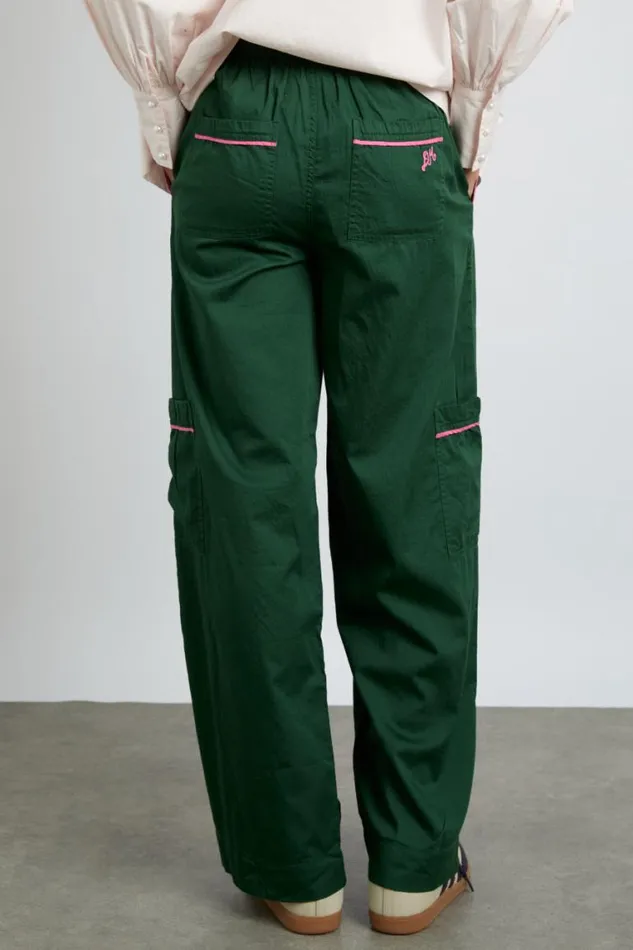 Women Damson Madder Bottoms Harrison Trousers 8211 Green