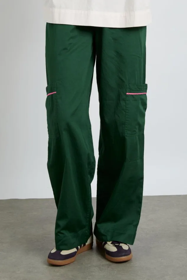 Women Damson Madder Bottoms Harrison Trousers 8211 Green