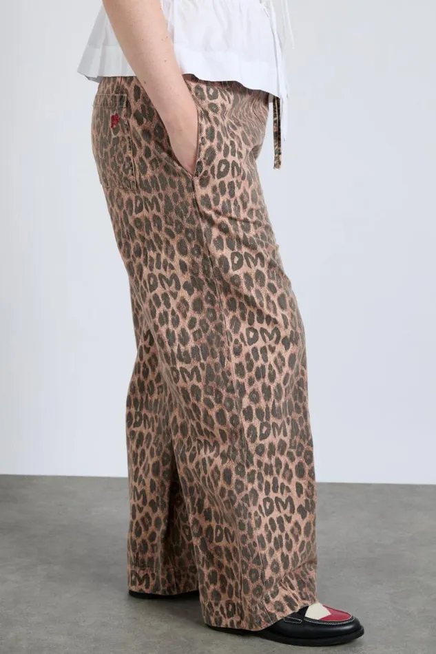 Women Damson Madder Bottoms Rafe Pant 8211 Leopard Print