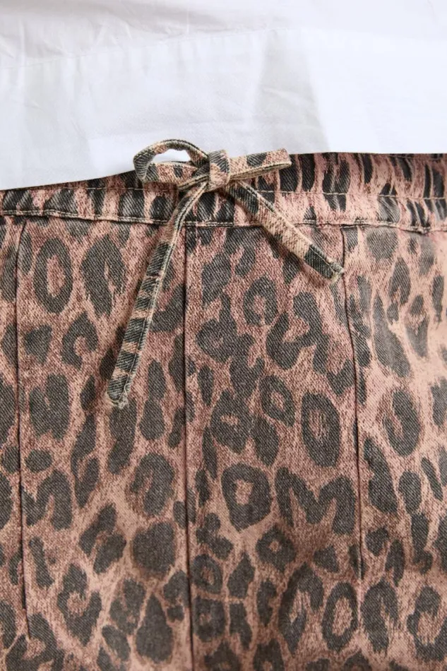 Women Damson Madder Bottoms Rafe Pant 8211 Leopard Print