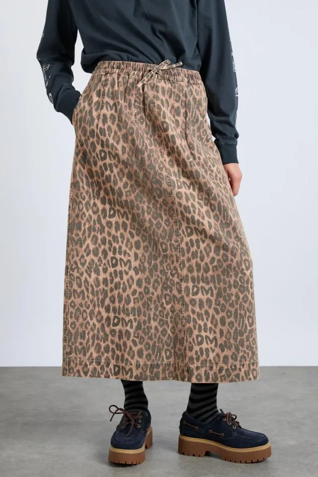 Women Damson Madder Bottoms Rafe Skirt 8211 Leopard