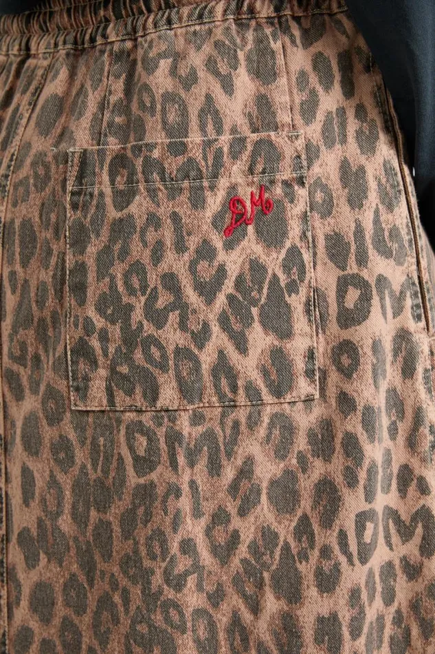 Women Damson Madder Bottoms Rafe Skirt 8211 Leopard