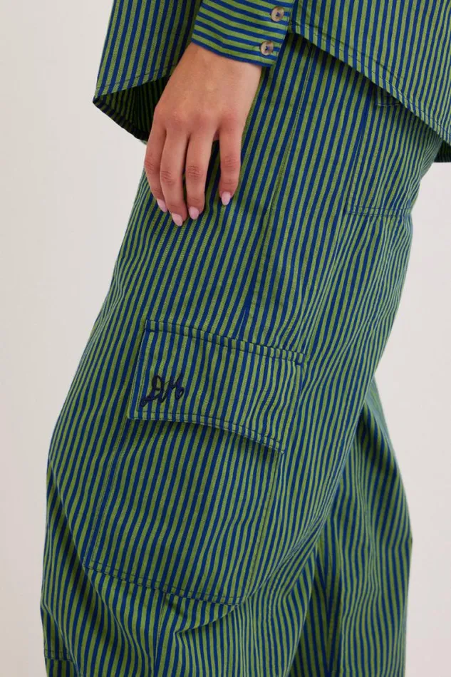 Women Damson Madder Bottoms Rocket Cargos 8211 Stripe