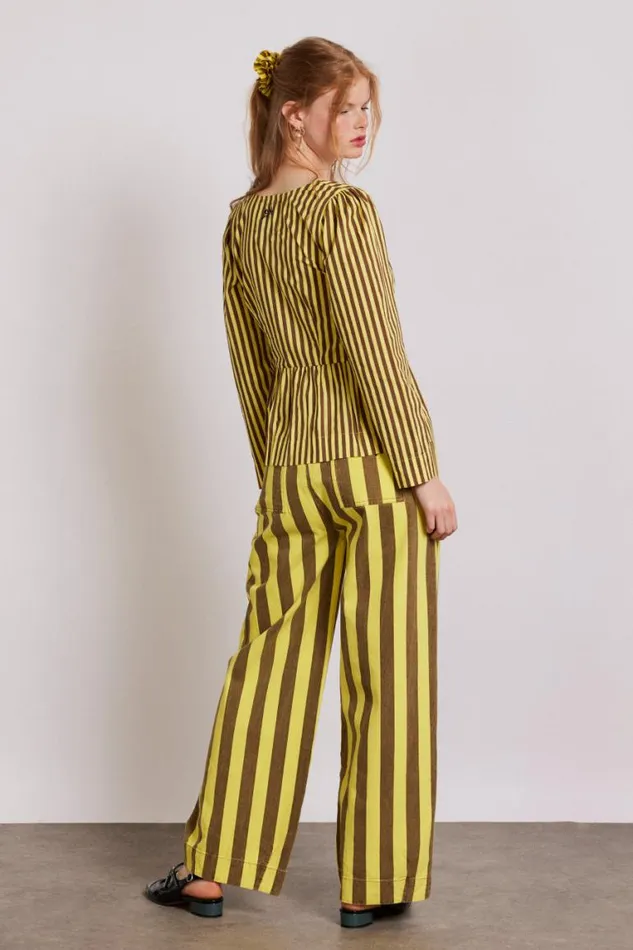 Women Damson Madder Coords Eloise Stripe Blouse
