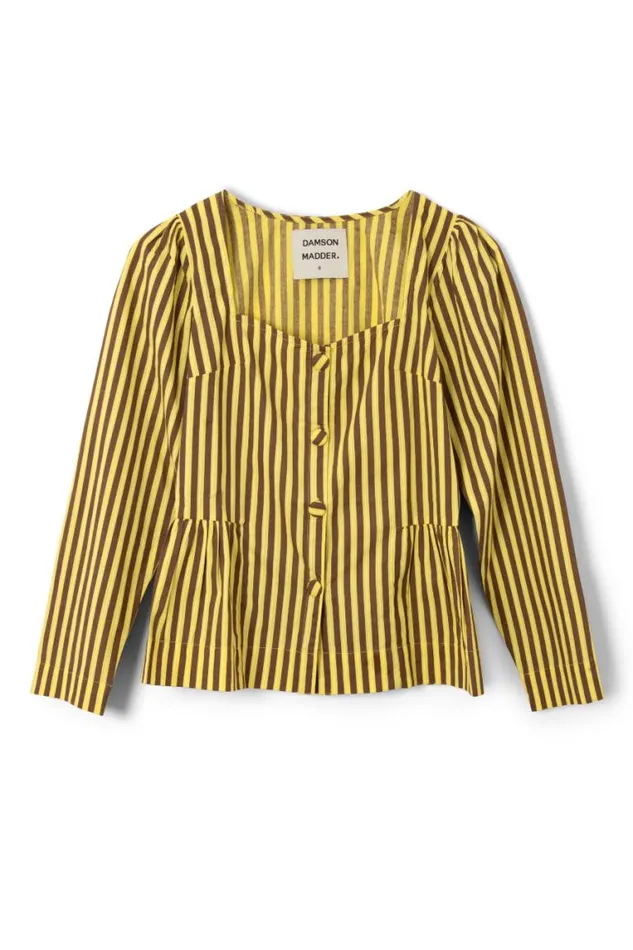 Women Damson Madder Coords Eloise Stripe Blouse
