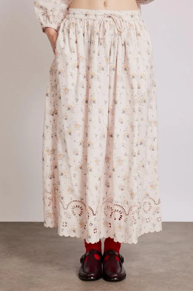 Women Damson Madder Coords Gretchen Skirt 8211 Vintage Ditsy