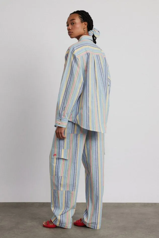 Women Damson Madder Coords Skyla Shirt 8211 Multi Stripe
