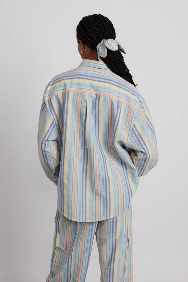 Women Damson Madder Coords Skyla Shirt 8211 Multi Stripe