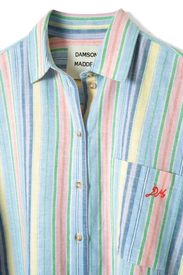Women Damson Madder Coords Skyla Shirt 8211 Multi Stripe