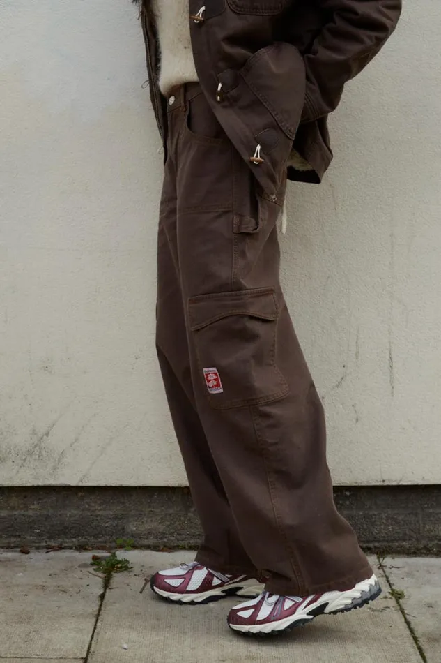 Women Damson Madder Denim Dion Jean 8211 Chocolate Cargo
