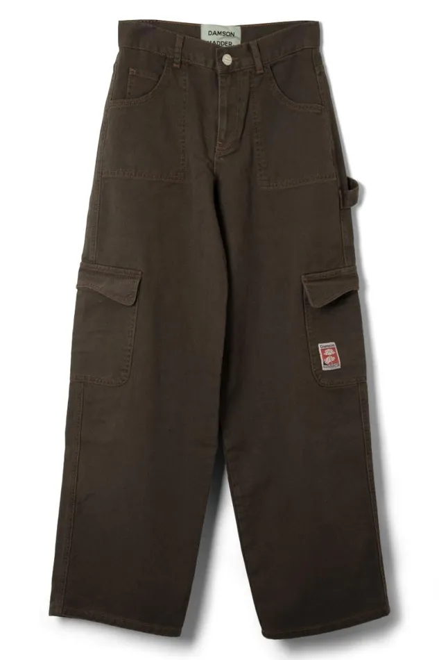Women Damson Madder Denim Dion Jean 8211 Chocolate Cargo