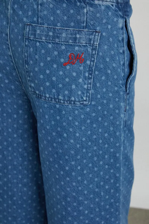 Women Damson Madder Denim Rafe Jean 8211 Polka Dot
