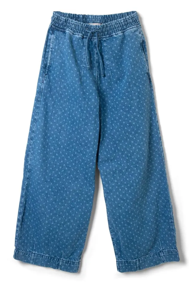 Women Damson Madder Denim Rafe Jean 8211 Polka Dot