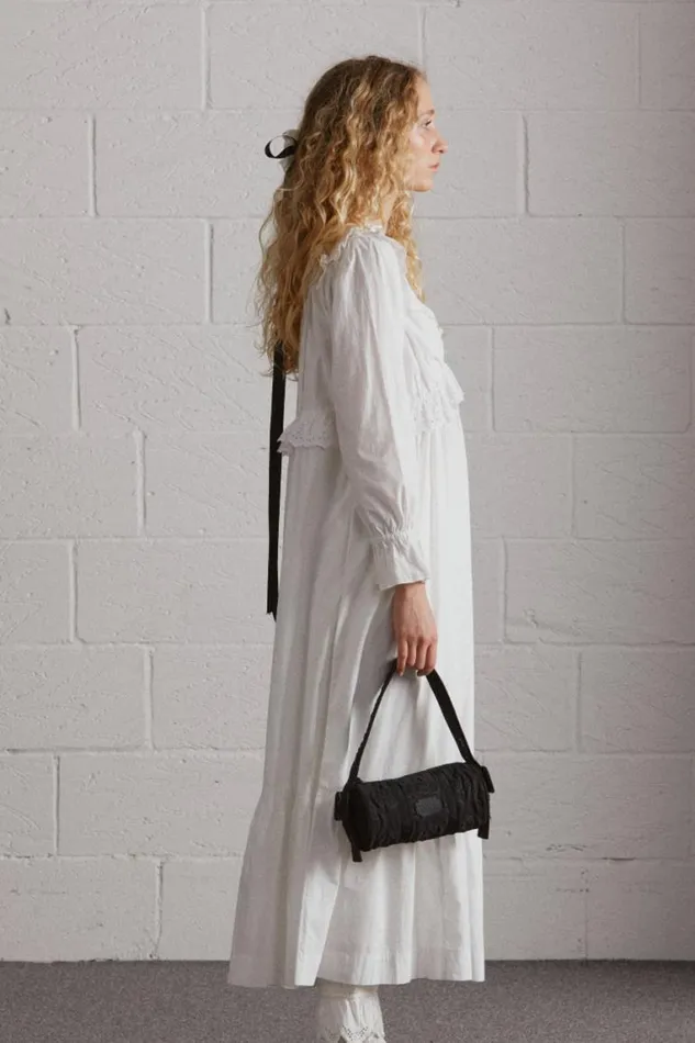Women Damson Madder Dresses Edith Vintage Midi 8211 White