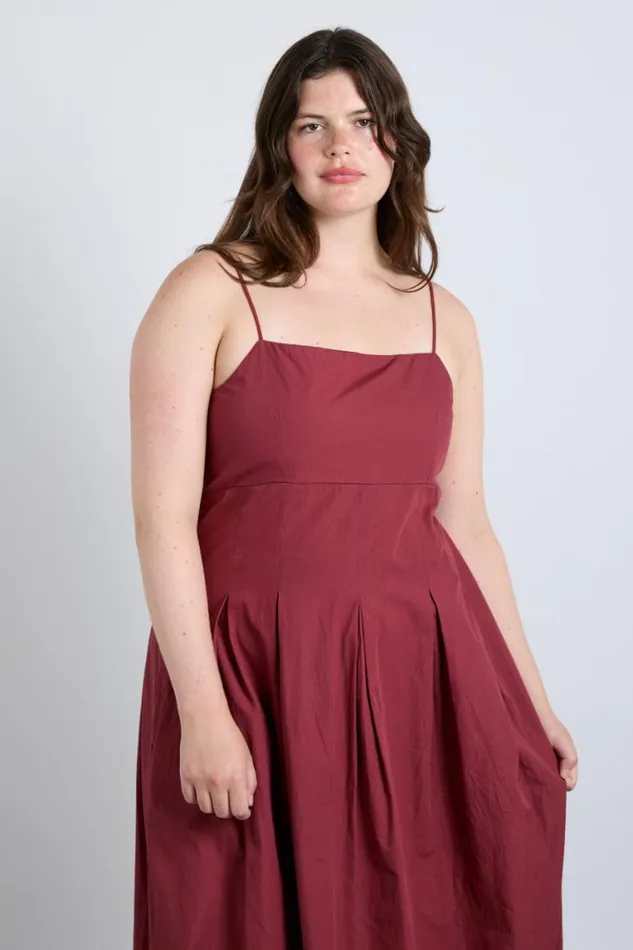 Women Damson Madder Dresses Iris Bow Midi Dress