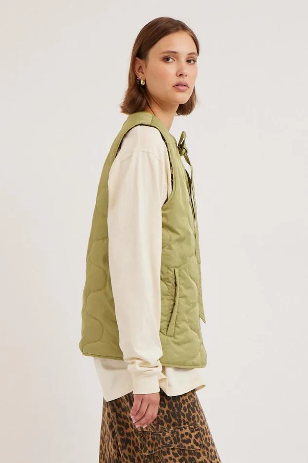 Women Damson Madder Gilets Maxxy Gilet Liner 8211 Green