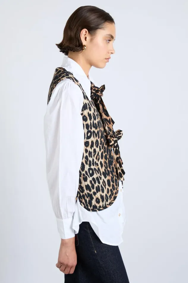 Women Damson Madder Gilets Tilly Gilet 8211 Leopard