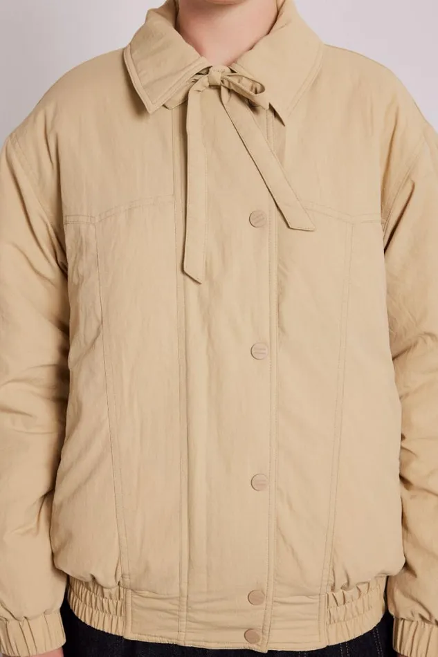 Women Damson Madder Jackets and Coats Claudia Bomber 8211 Tan