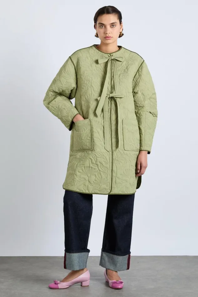 Women Damson Madder Jackets and Coats Valentine Jacket 8211 Green