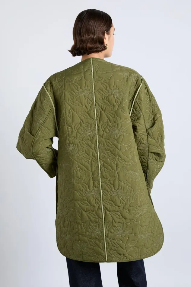 Women Damson Madder Jackets and Coats Valentine Jacket 8211 Green