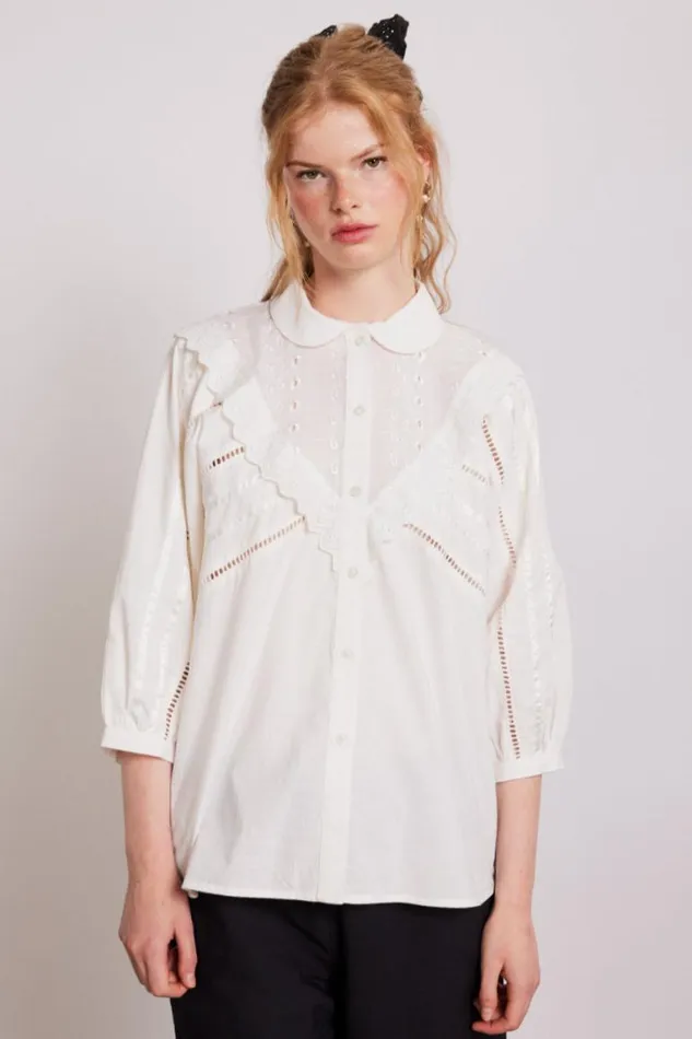 Women Damson Madder Occasion Wear Letitia Blouse