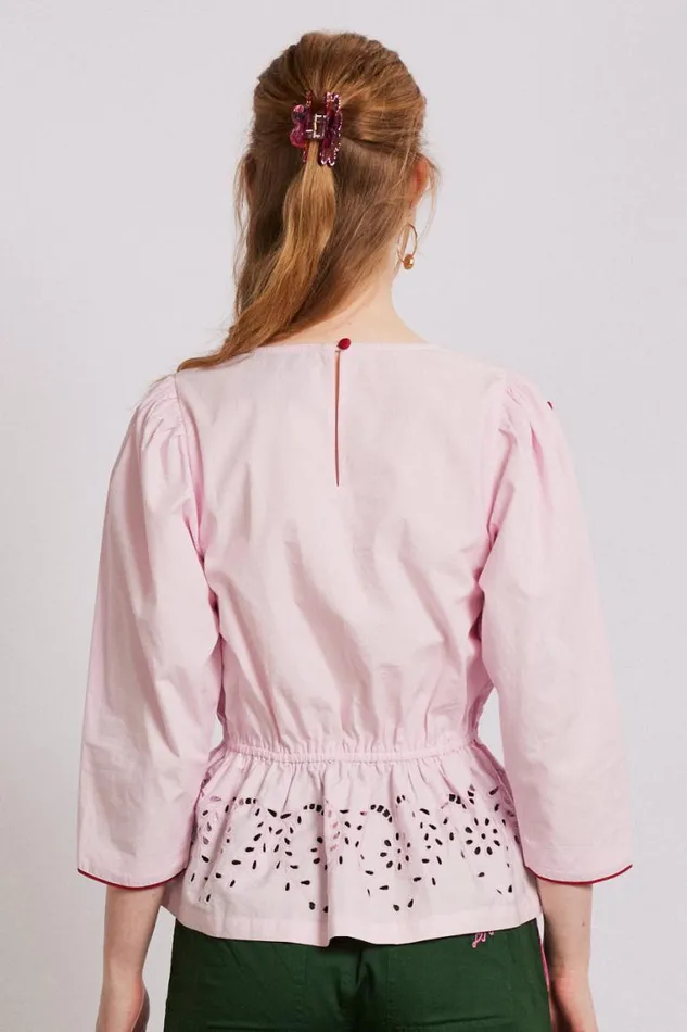 Women Damson Madder Occasion Wear Perrie Blouse