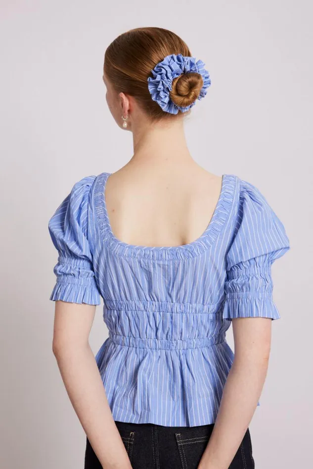 Women Damson Madder Tops Bianca Blouse 8211 Blue