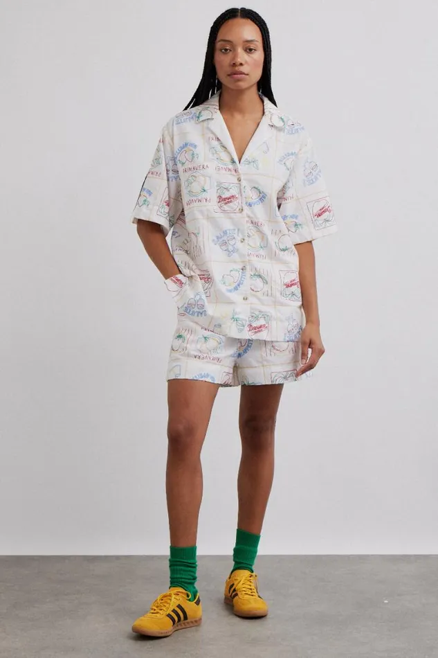 Women Damson Madder Tops Buon Appetito Shirt