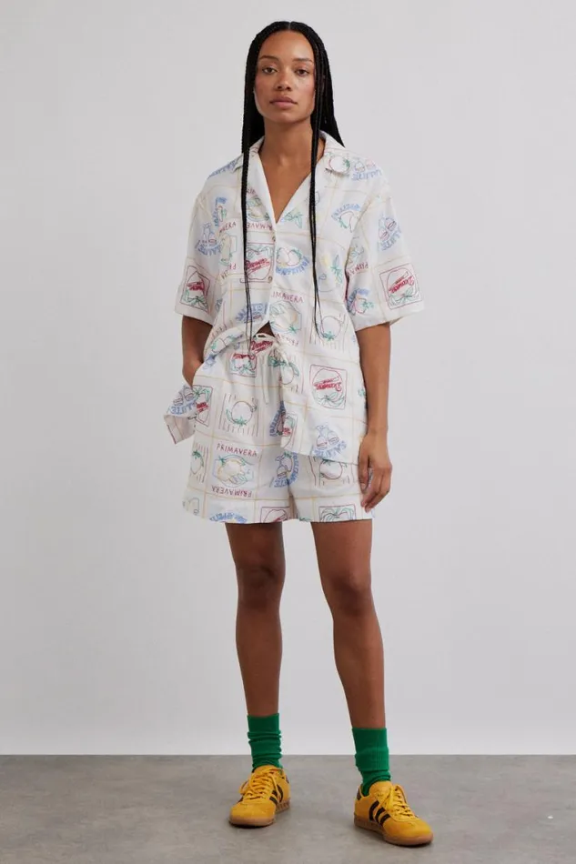 Women Damson Madder Tops Buon Appetito Shirt