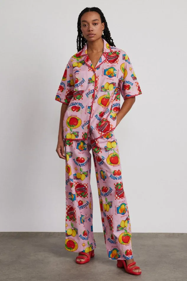 Women Damson Madder Tops Chlo Shirt 8211 Fruit Labels