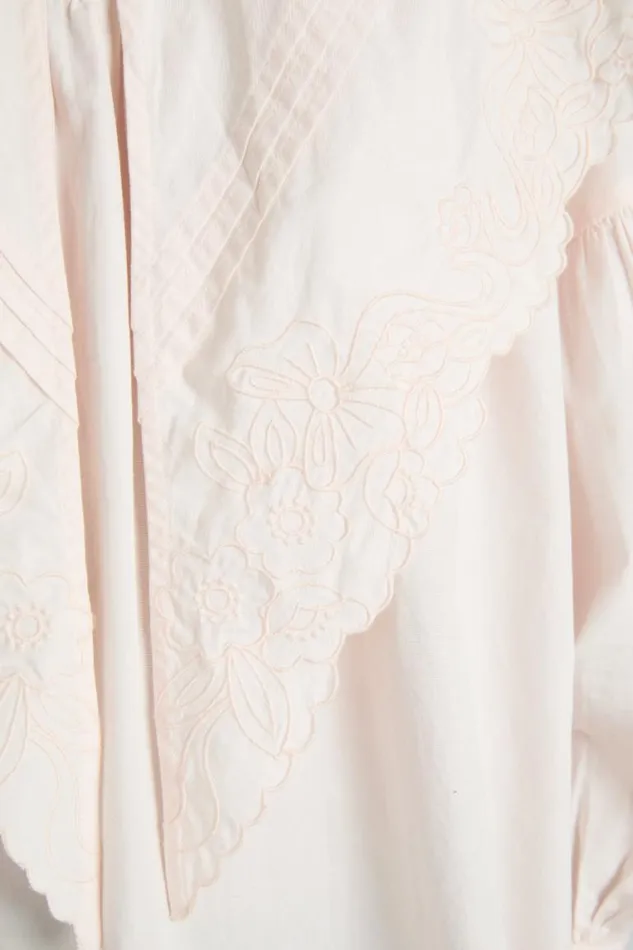 Women Damson Madder Tops Embroidered Candy Blouse 8211 Pink