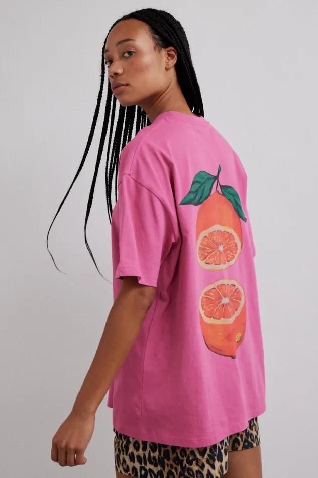 Women Damson Madder Tops Grapefruit Tee