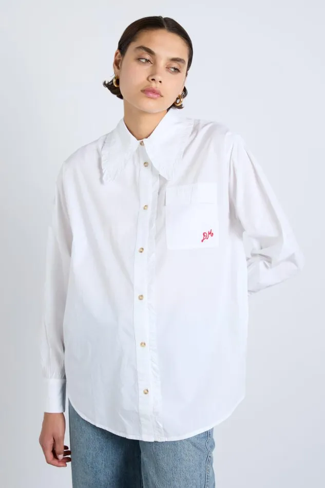 Women Damson Madder Tops Kendall Shirt 8211 White