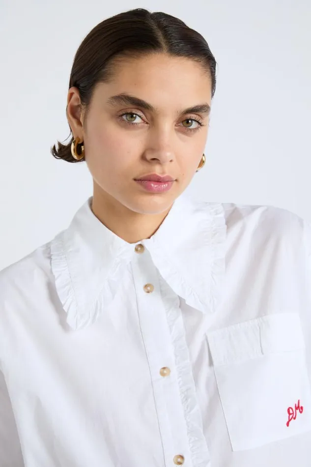 Women Damson Madder Tops Kendall Shirt 8211 White