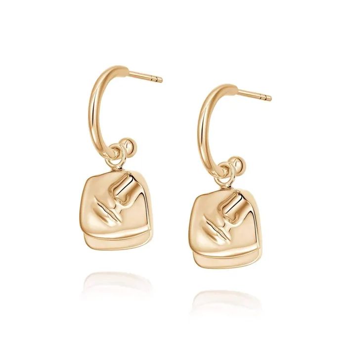 Women Drop Earrings Daisy London Jewellery Alexa Drop Earrings 18ct Gold Plate Women Drop Earrings Daisy London Jewellery Alexa Drop Earrings 18ct Gold Plate