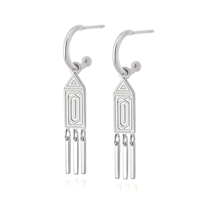 Women Drop Earrings Daisy London Jewellery Artisan Tapestry Drop Earrings Sterling Silver Women Drop Earrings Daisy London Jewellery Artisan Tapestry Drop Earrings Sterling Silver