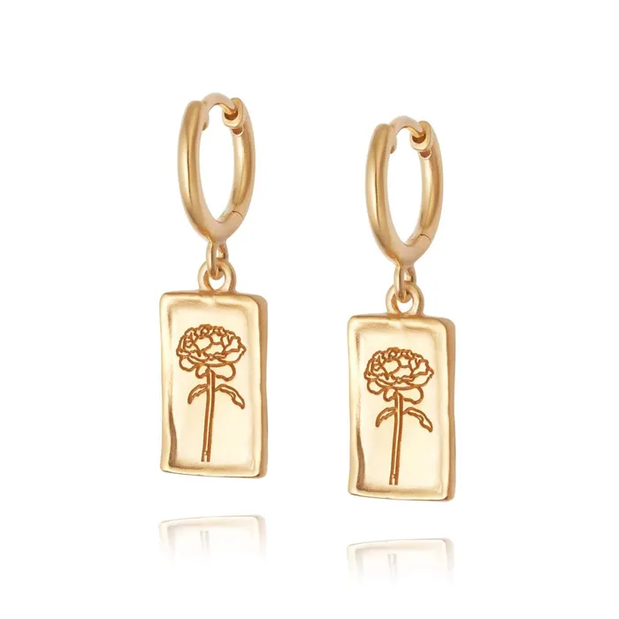 Women Drop Earrings Daisy London Jewellery Rose Drop Earrings 18ct Gold Plate Women Drop Earrings Daisy London Jewellery Rose Drop Earrings 18ct Gold Plate