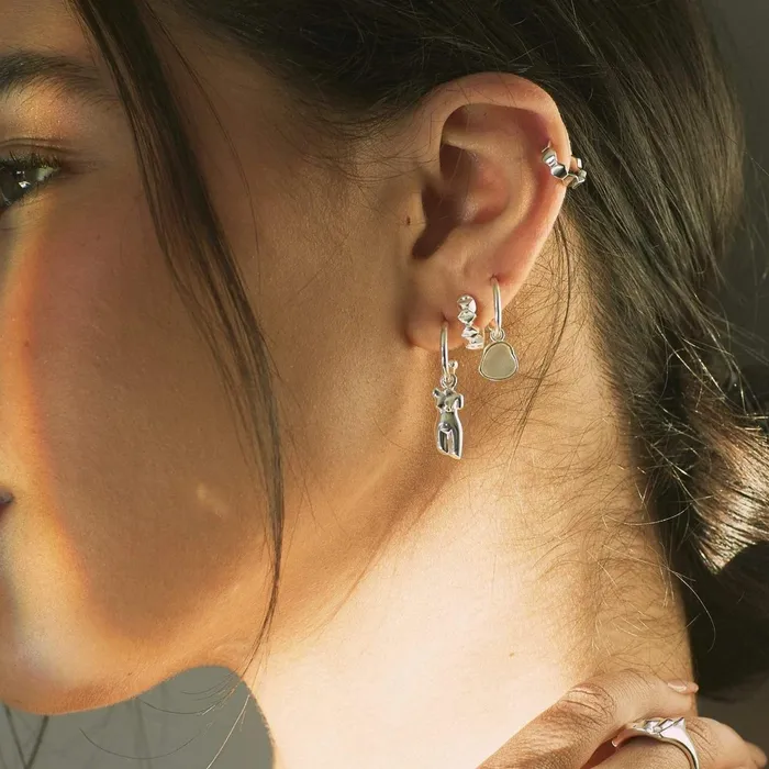 Women Earring Layering Sets Daisy London Jewellery Vita Earring Stack