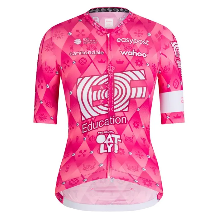 Women EF Education 8211 Oatly Pro Team Training Jersey Multicolour Rapha Jerseys Women EF Education 8211 Oatly Pro Team Training Jersey Multicolour Rapha Jerseys