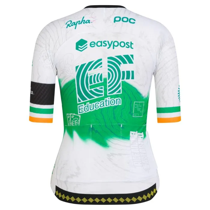 Women EF Pro Team Aero Jersey 8211 Ireland Multicolour Rapha Archive