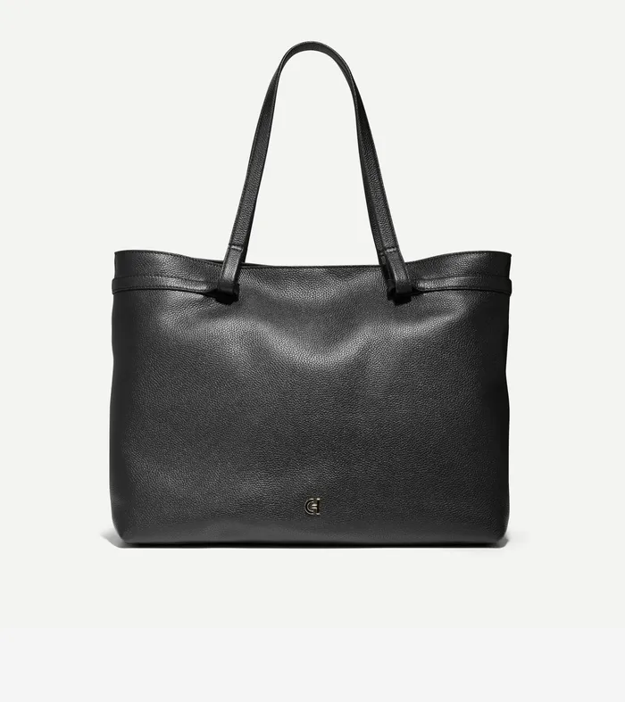 Women Essential Soft Tote Bag Black Cole Haan Tote Bags