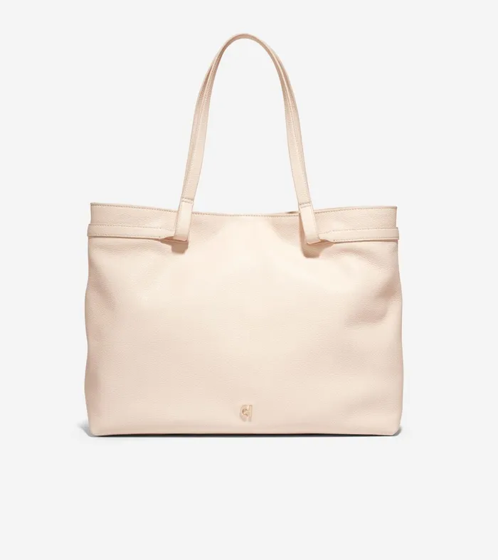 Women Essential Soft Tote Bag Sand Dollar Cole Haan Tote Bags