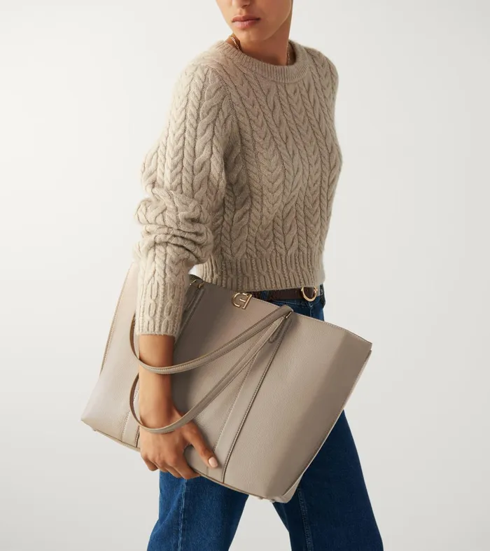 Women Essential Tote Irish Coffee Cole Haan Tote Bags