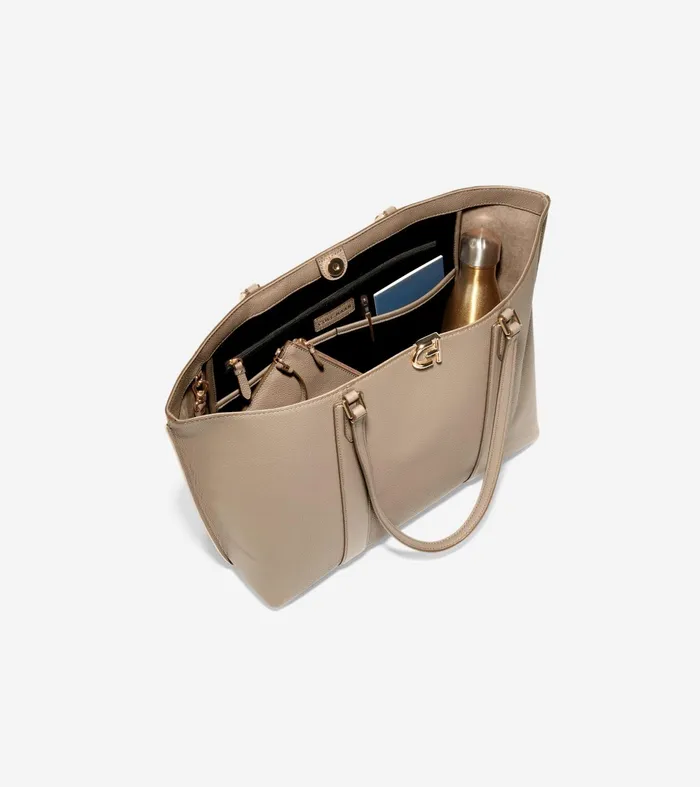 Women Essential Tote Irish Coffee Cole Haan Tote Bags