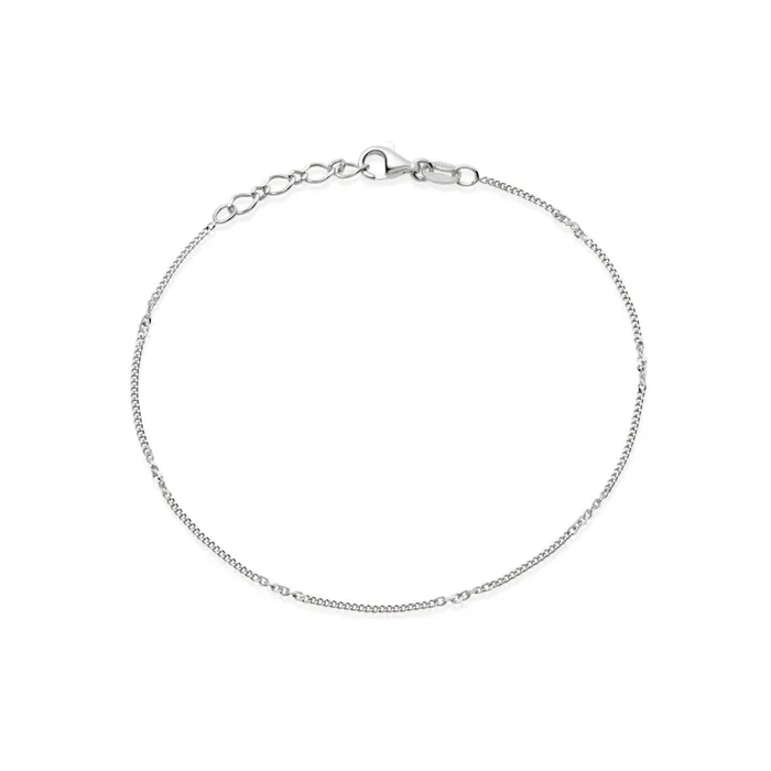 Women Este Lalonde Bracelets Daisy London Jewellery Este Lalonde Forever Chain Bracelet Sterling Silver Women Este Lalonde Bracelets Daisy London Jewellery Este Lalonde Forever Chain Bracelet Sterling Silver
