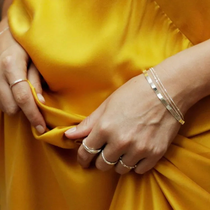 Women Este Lalonde Bracelets Daisy London Jewellery Este Lalonde Forever Chain Bracelet Sterling Silver